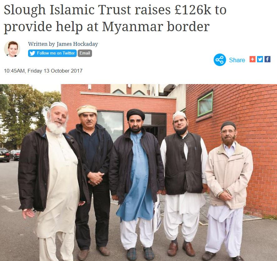 Rohingya Refugees Donation - Jamia Ghousia Masjid & Islamic Centre - Gallery Image